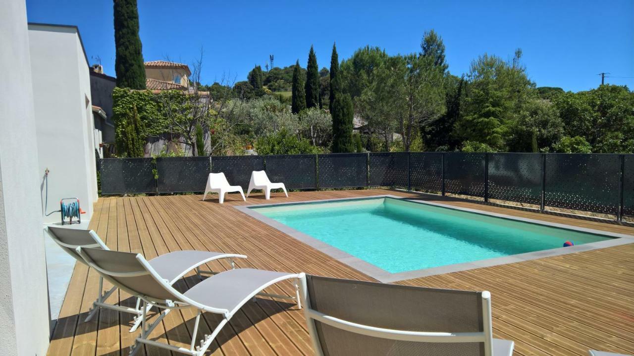 Villa Piscine Sud France Verzeille 外观 照片